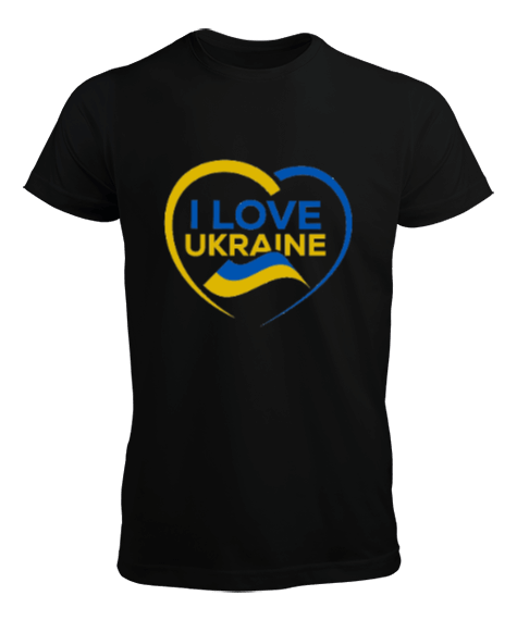 Tisho - UKRAYNA SEYAHAT ARMA UKRAINE SLAVA UKRAINI UKRAINE YAŞASIN UKRAYNA LOVE UKRAINE Erkek Tişört