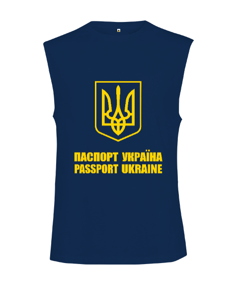 Tisho - Ukrayna,Ukraine,Ukrayna Bayrağı,Ukraine flag. Lacivert Kesik Kol Unisex Tişört