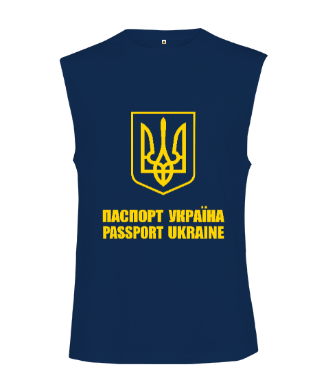 Tisho - Ukrayna,Ukraine,Ukrayna Bayrağı,Ukraine flag. Lacivert Kesik Kol Unisex Tişört
