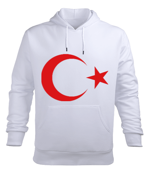 Tisho - UMUT DİYARI Erkek Kapüşonlu Hoodie Sweatshirt