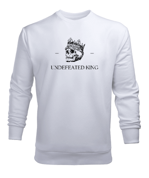 Tisho - Undefeated King Erkek Sweatshirt