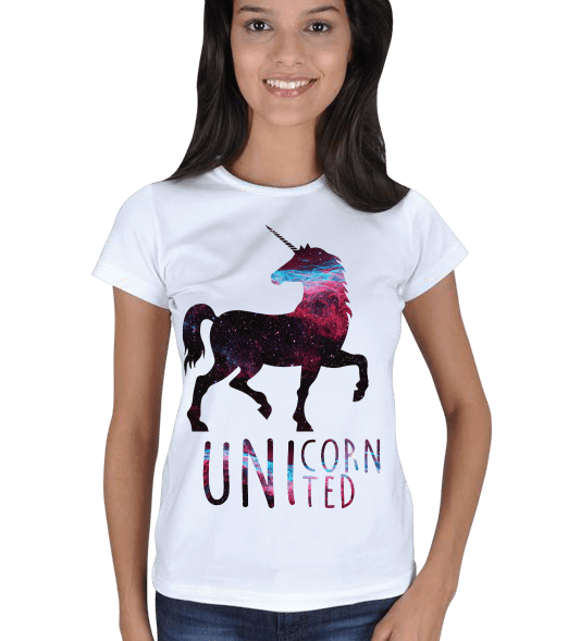 Tisho - Unicorn United Kadın Tişört