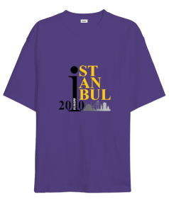 Unisex İstanbul Oversize Unisex Tişört - Tisho