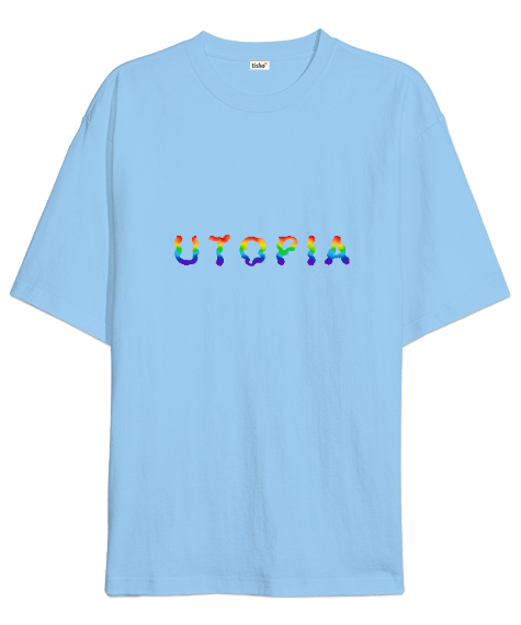 Tisho - UTOPIA Oversize Unisex Tişört