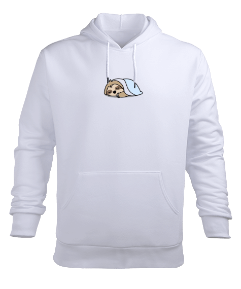 Tisho - Uyku temalı Erkek Kapüşonlu Hoodie Sweatshirt