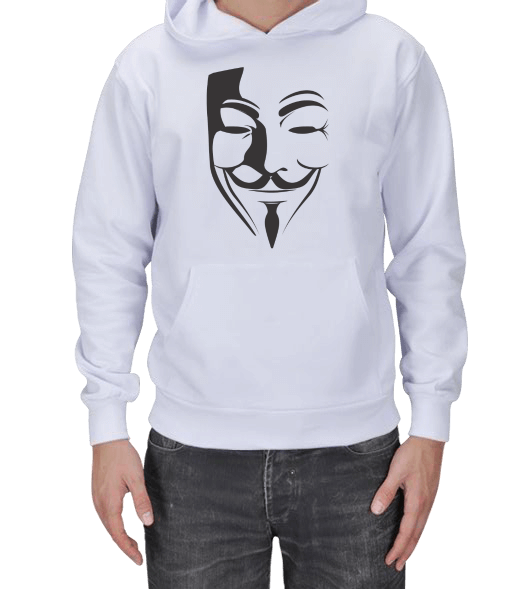 Tisho - V for Vendetta Erkek Kapşonlu