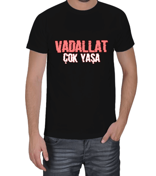 Tisho - VADALLAT ÇOK YAŞA Erkek Tişört