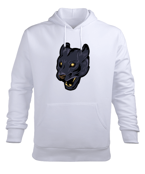 Tisho - Vahşi hayvan Erkek Kapüşonlu Hoodie Sweatshirt