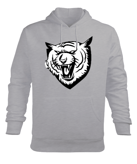 Tisho - Vahşi panter puma Erkek Kapüşonlu Hoodie Sweatshirt