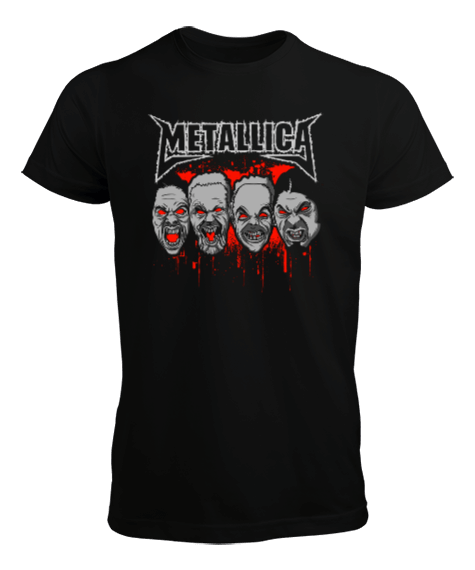 Tisho - Vampire Metallica Erkek Tişört