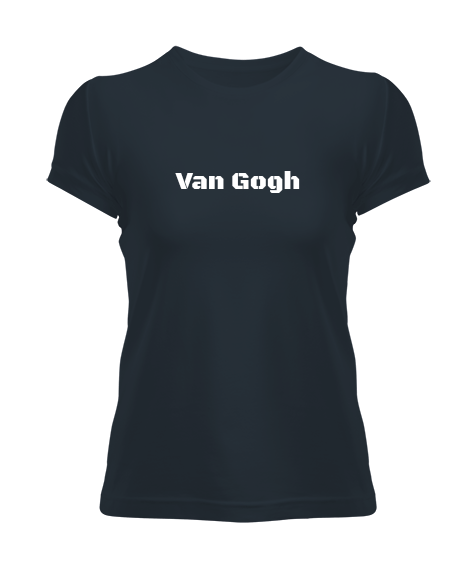 Tisho - Van gogh tasarım Kadın Tişört