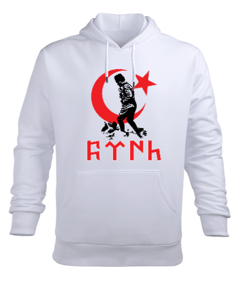 Tisho - Vatanım Erkek Kapüşonlu Hoodie Sweatshirt