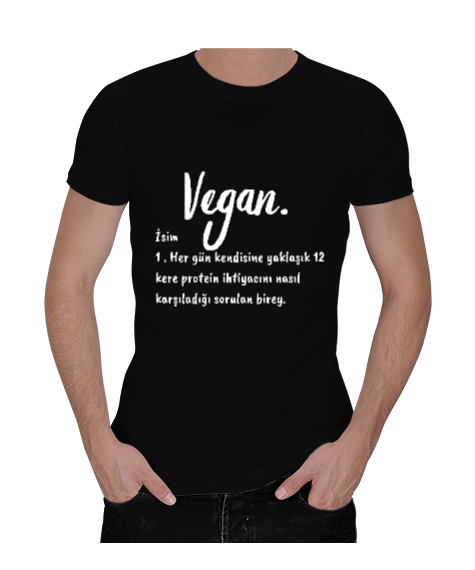 Tisho - Vegan Erkek Regular Kesim Tişört