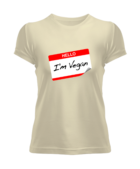 Tisho - Vegan Sağlık Doğall Kadın Tişört