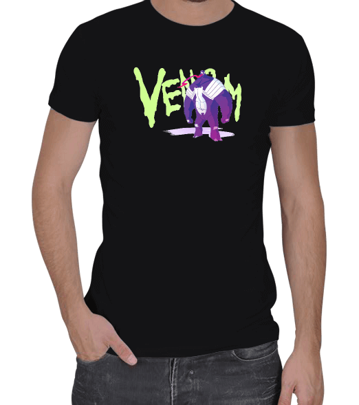 Tisho - Venom Erkek Regular Kesim Tişört