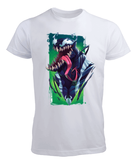 Tisho - Venom Tasarım Baskılı Erkek Tişört