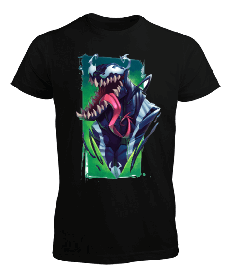 Tisho - Venom Tasarım Baskılı Erkek Tişört