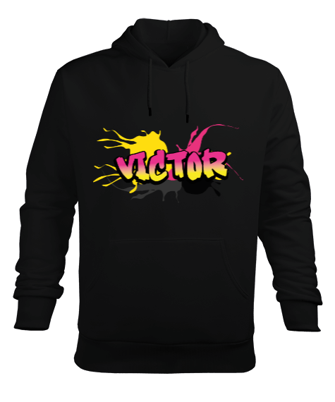 Tisho - Victor Erkek Kapüşonlu Hoodie Sweatshirt