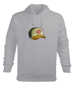 Vintage Kalpli Şapkalı Erkek Kapüşonlu Hoodie Sweatshirt - Tisho