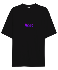 Tisho - Violet Oversize Unisex Tişört
