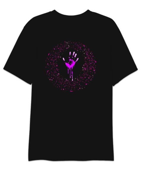 Violet Oversize Unisex Tişört