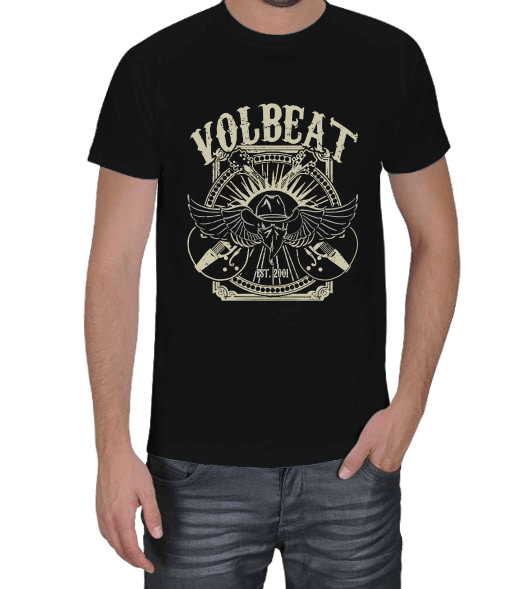 Tisho - Volbeat Erkek Tişört