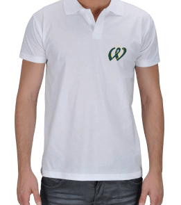 w den geçen kalp Erkek Kısa Kol Polo Yaka - Tisho