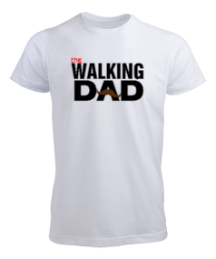 Tisho - Walking Dad - Baba- Temalı Erkek Tişört