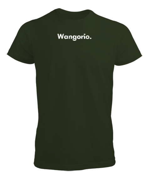 Tisho - Wangorio Haki Yeşili Haki Yeşili Erkek Tişört