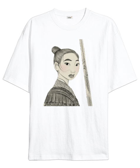 Tisho - Warrior queen Oversize Unisex Tişört