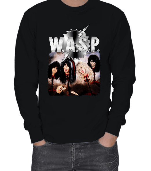 Tisho - W.A.S.P. ERKEK SWEATSHIRT