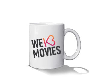 We Love Movies - KafeinSiz Merch Beyaz Kupa Bardak - Thumbnail