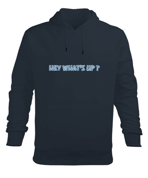 Tisho - whats up sweet Erkek Kapüşonlu Hoodie Sweatshirt