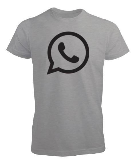 Tisho - WhatsApp Logo Erkek Tişört