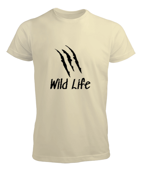 Tisho - Wild Life Tasarımlı Cool Erkek Tişört