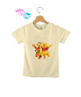 Winnie the pooh tigger kid Krem Çocuk Unisex - Tisho