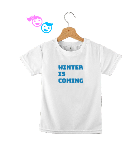 Tisho - Winter is coming Beyaz Çocuk Unisex