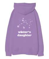 Winters Daughter Lila Oversize Unisex Kapüşonlu Sweatshirt - Thumbnail