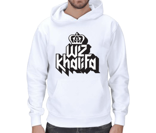 Tisho - Wiz Khalifa Sweatshirt Erkek Erkek Kapşonlu