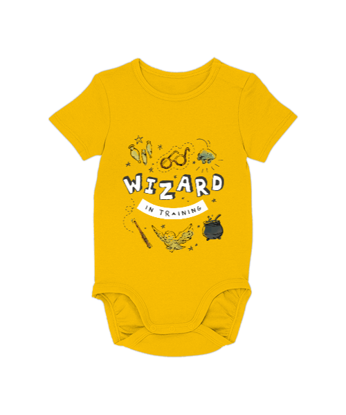 Tisho - Wizard in Training Sarı Bebek Zıbını