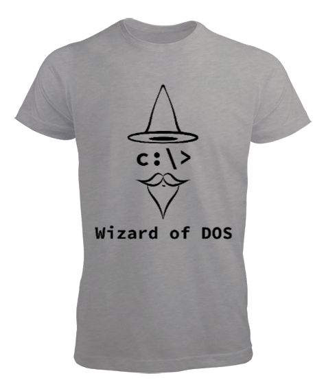Wizard of Dos Erkek Tişört