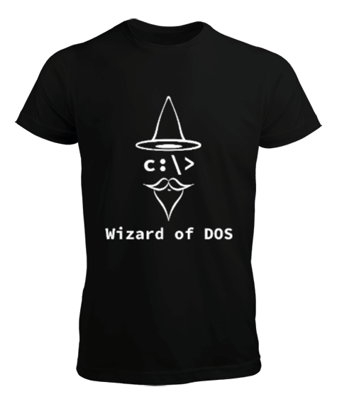 Tisho - Wizard of Dos Erkek Tişört