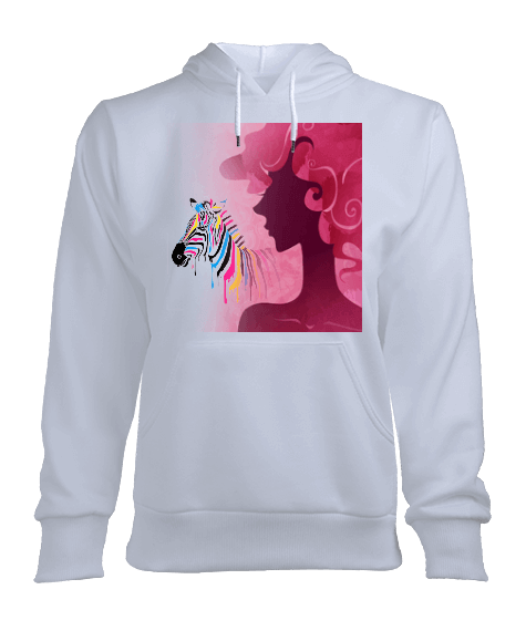 Tisho - WMN Kadın Kapşonlu Hoodie Sweatshirt