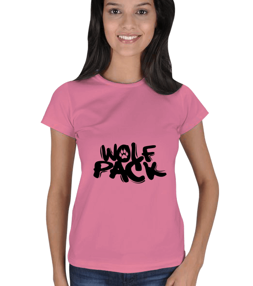 Tisho - Wolf Pack - T1 Kadın Tişört
