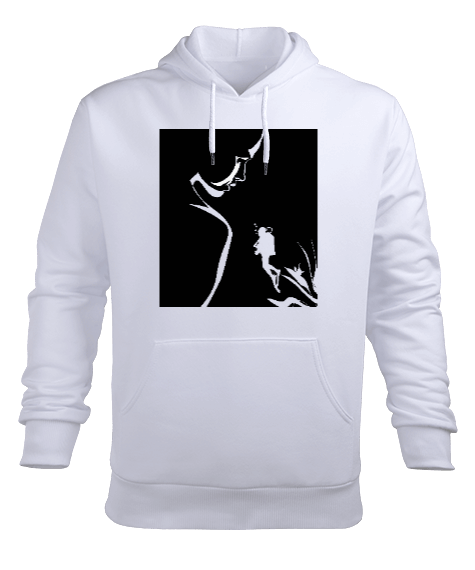 Tisho - Woman And Diver Sweatshirt Erkek Kapüşonlu Hoodie Sweatshirt