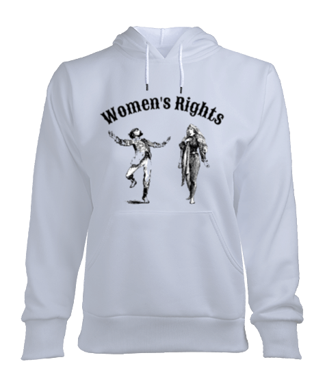 Tisho - Womens Rights Series One Kadın Kapşonlu Hoodie Sweatshirt