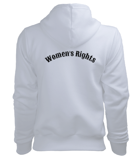 Womens Rights Series One Kadın Kapşonlu Hoodie Sweatshirt