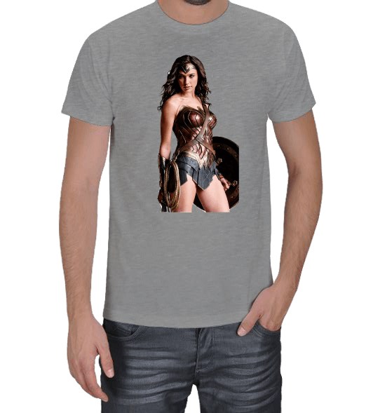 Tisho - Wonder Woman Erkek Tişört