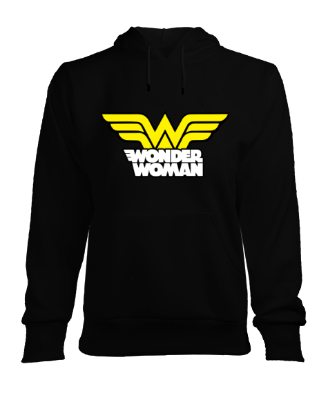 Tisho - wonder woman Kadın Kapşonlu Hoodie Sweatshirt