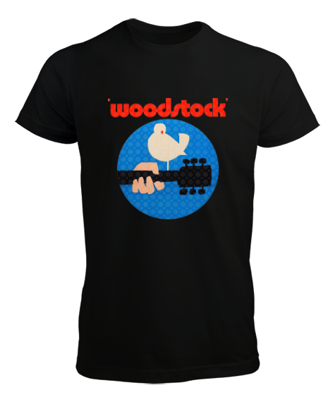Woodstock Siyah Erkek Ti ort Erkek Ti ort Tasar mlar Tisho Tisho Dukkan